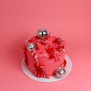 celebration cake, birthday cake, disco cake